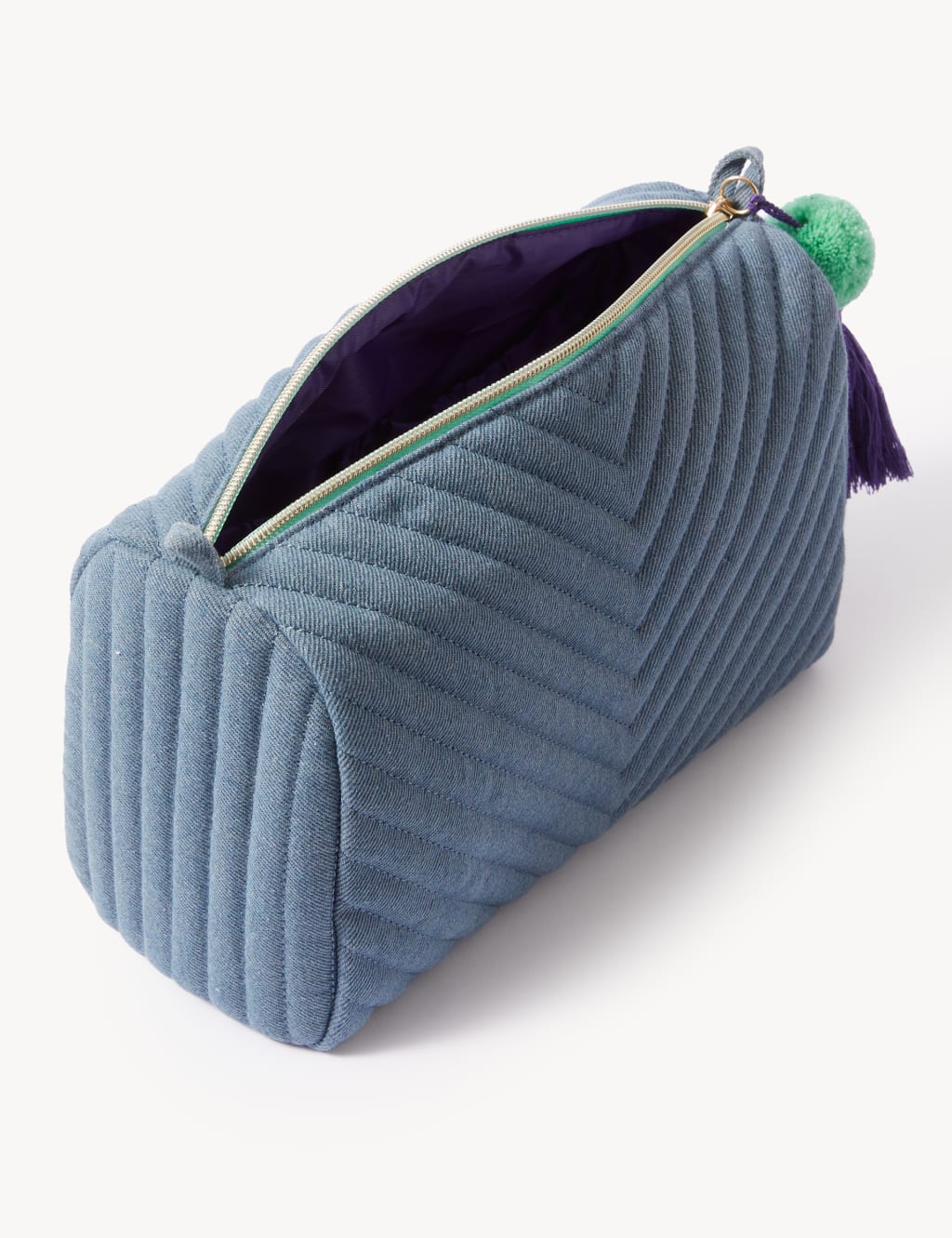 Large Quilted Toiletry Bag M&S Collection M&S