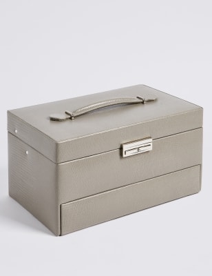 Large Rectangular Jewellery Box M&S Collection M&S