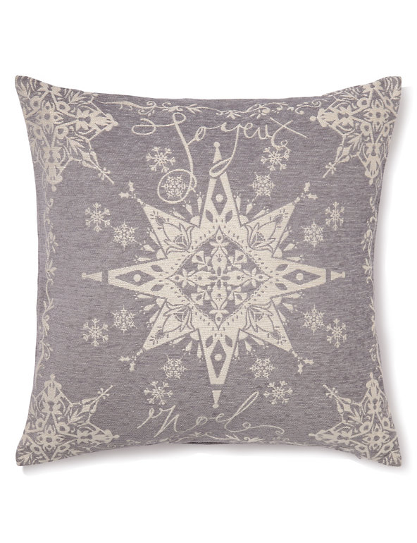 Large Snowflake Cushion Image 1 of 1