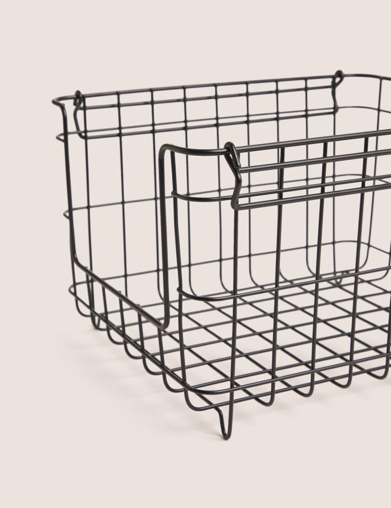 Large Stackable Storage Basket 4 of 4