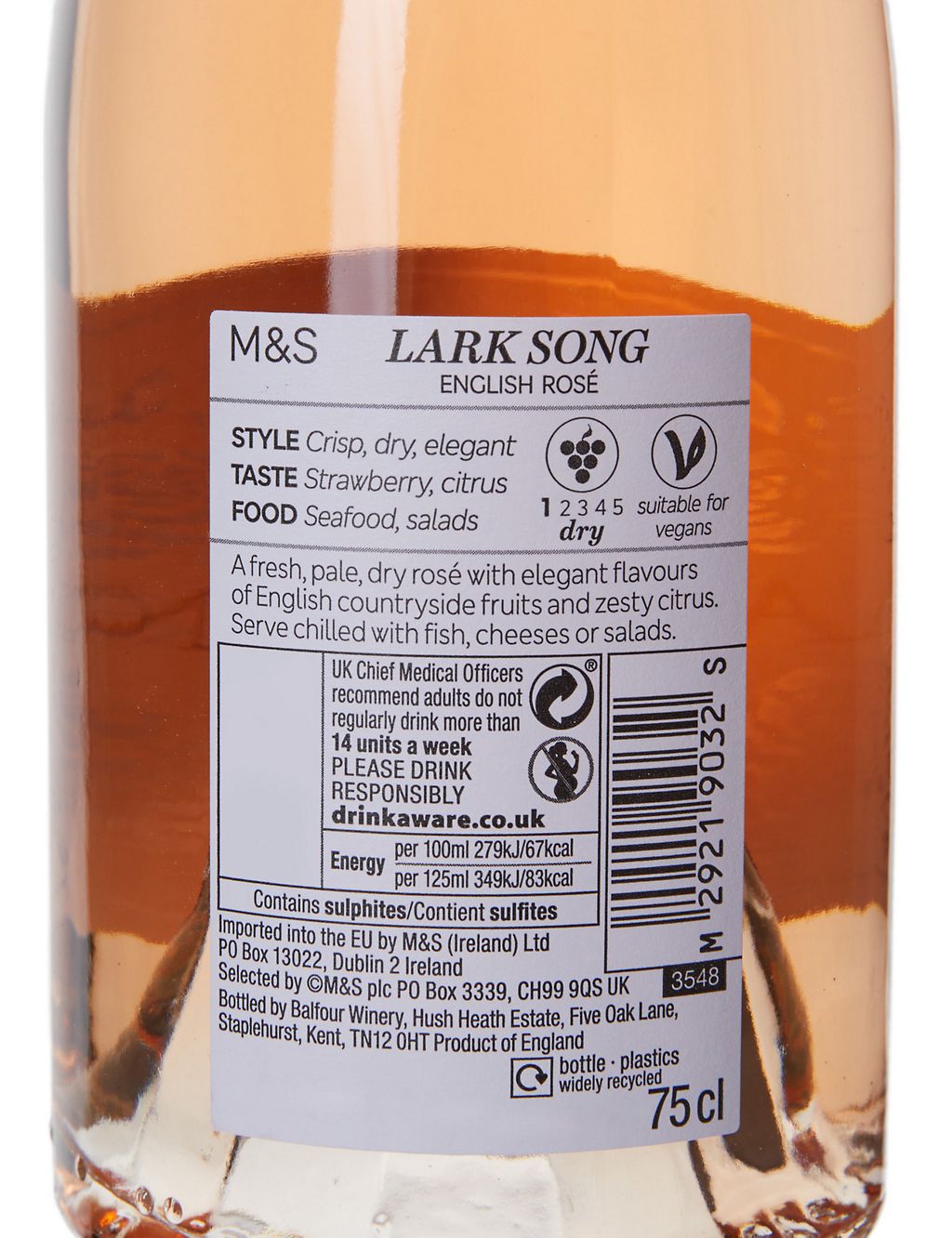 Lark Song English Rosé by Balfour - Case of 6 2 of 3