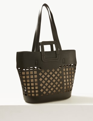 Laser cut best sale tote bag