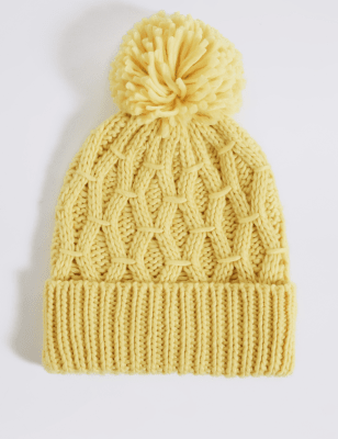m&s bobble hat