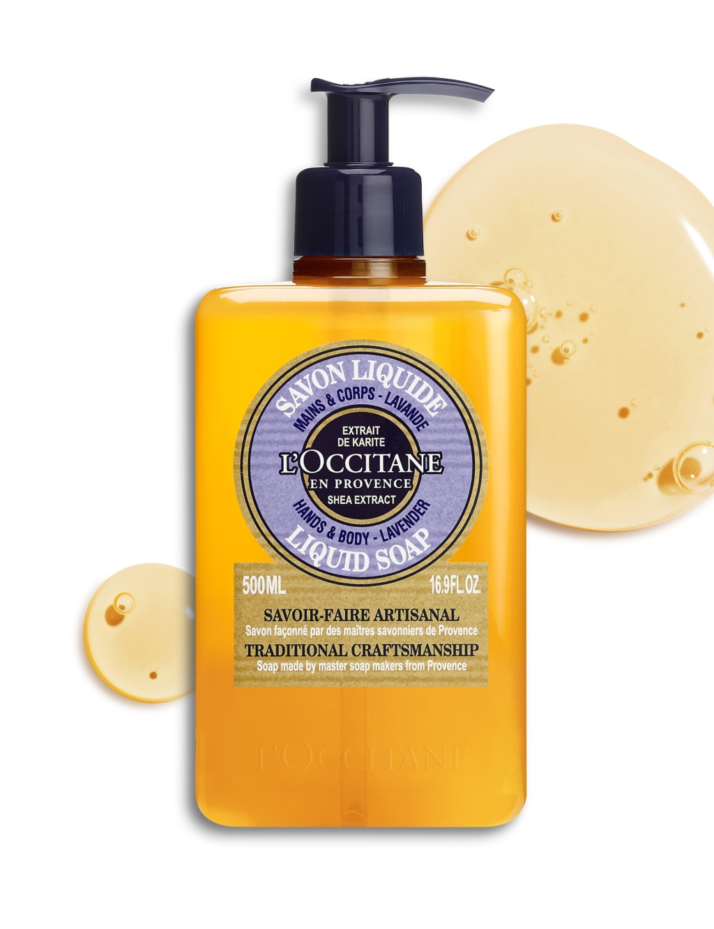 Lavender Liquid Soap 500ml 1 of 4