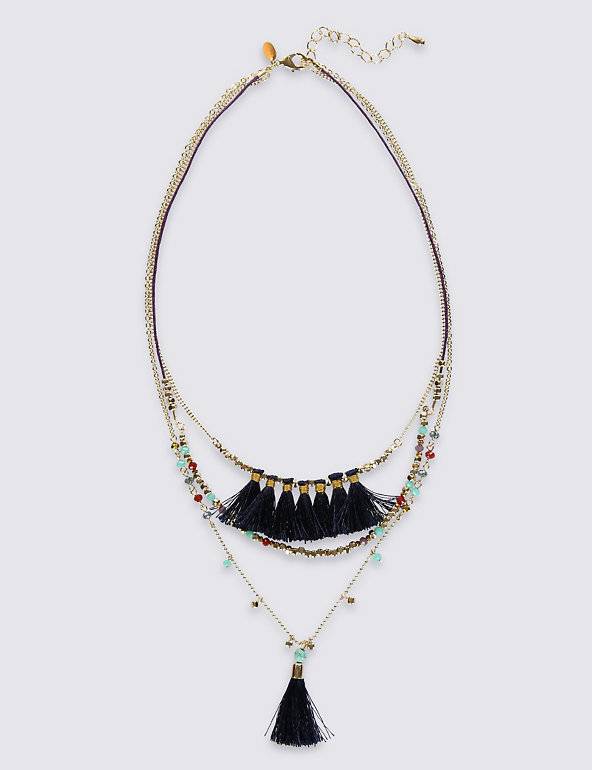 Layer Tassel Necklace Image 1 of 2