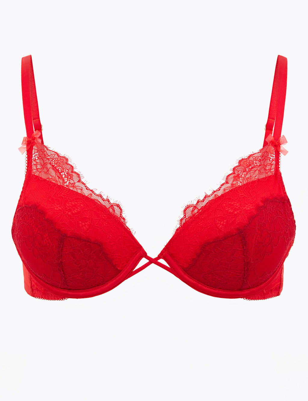 Layered Lace Plunge Bra AE M&S Collection M&S