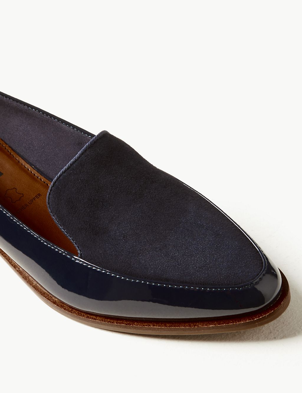 Leather & Suede Loafers 4 of 5