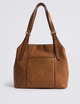 3 compartment best sale hobo bag