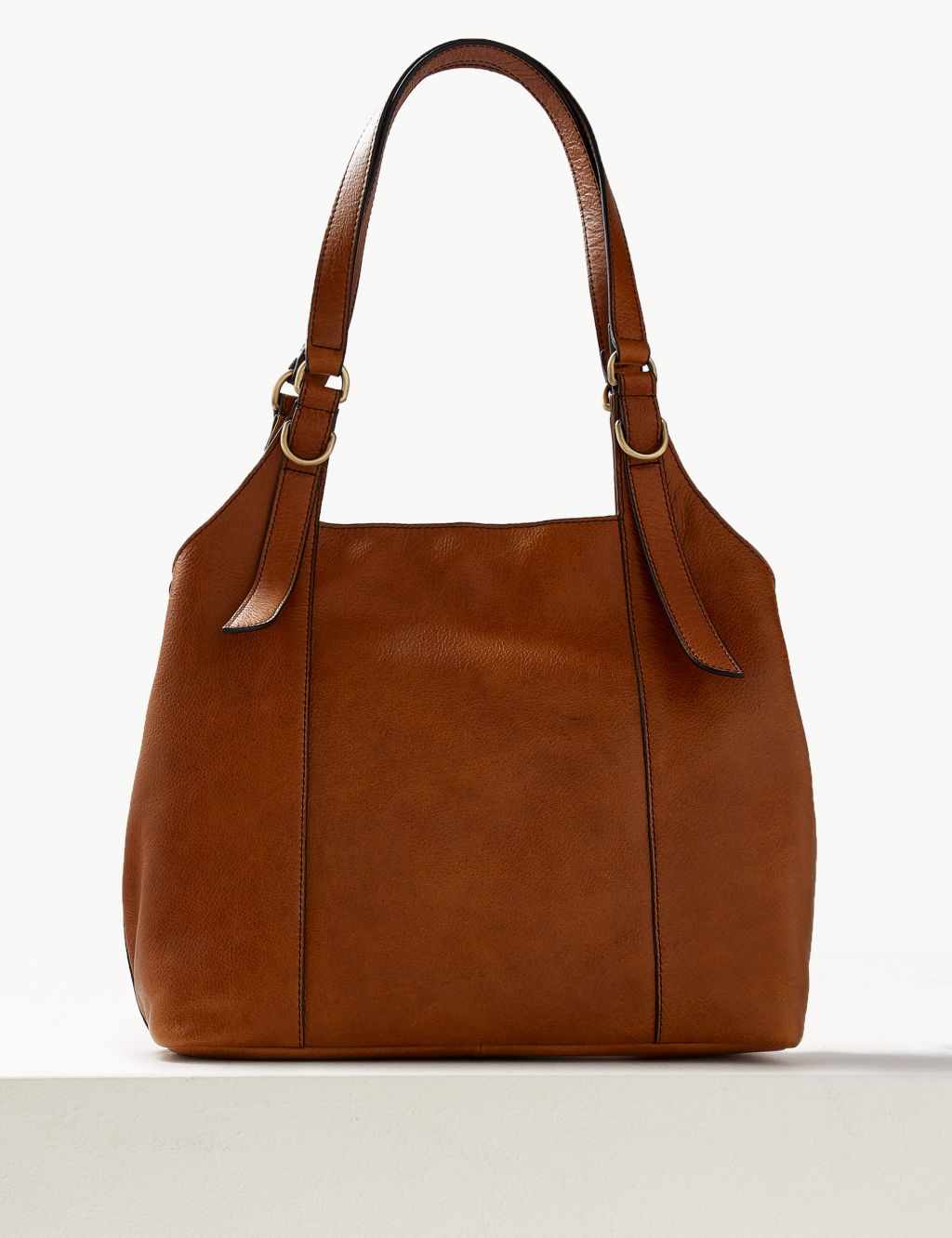 Leather 3 Compartment Hobo Bag | M&S Collection | M&S