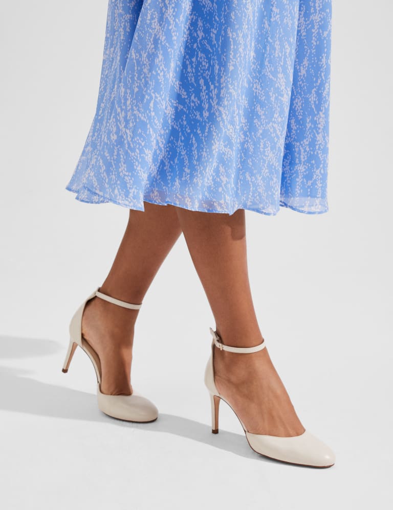 Leather Ankle Strap Court Shoes | HOBBS | M&S