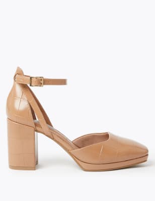 marks and spencer ankle strap shoes