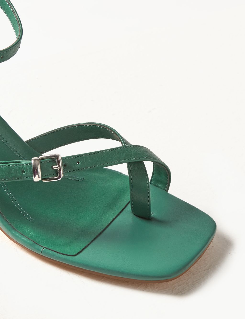 Leather Ankle Strap Sandals 4 of 5