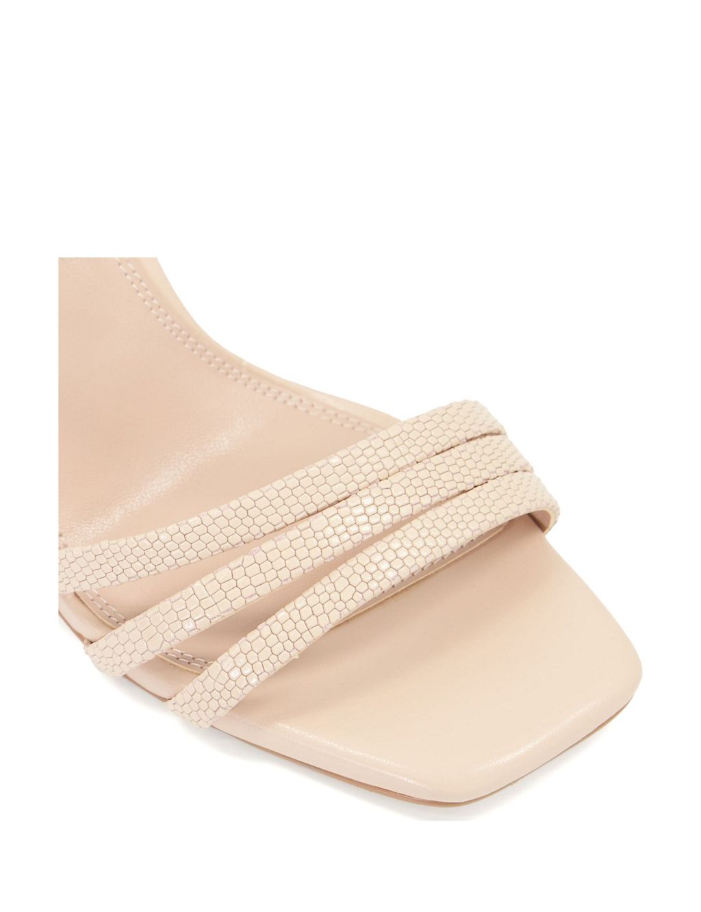Leather Ankle Strap Stiletto Heel Sandals | Dune London | M&S