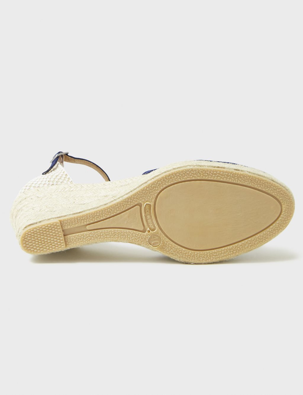 Leather Ankle Strap Wedge Espadrilles 5 of 5