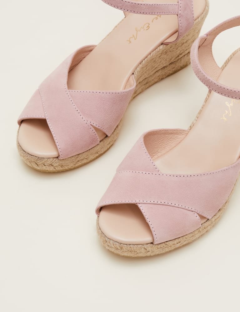 Monsoon eva 2025 espadrille wedge heels