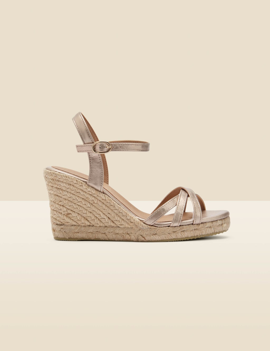 Ankle tie clearance wedge sandals