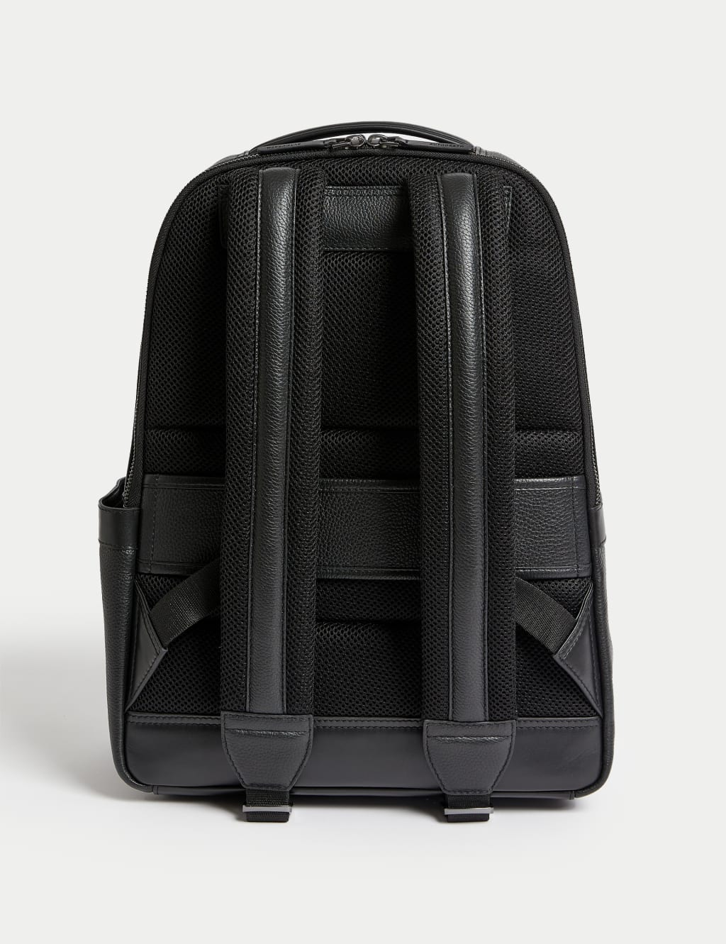 White leather backpack mens hot sale