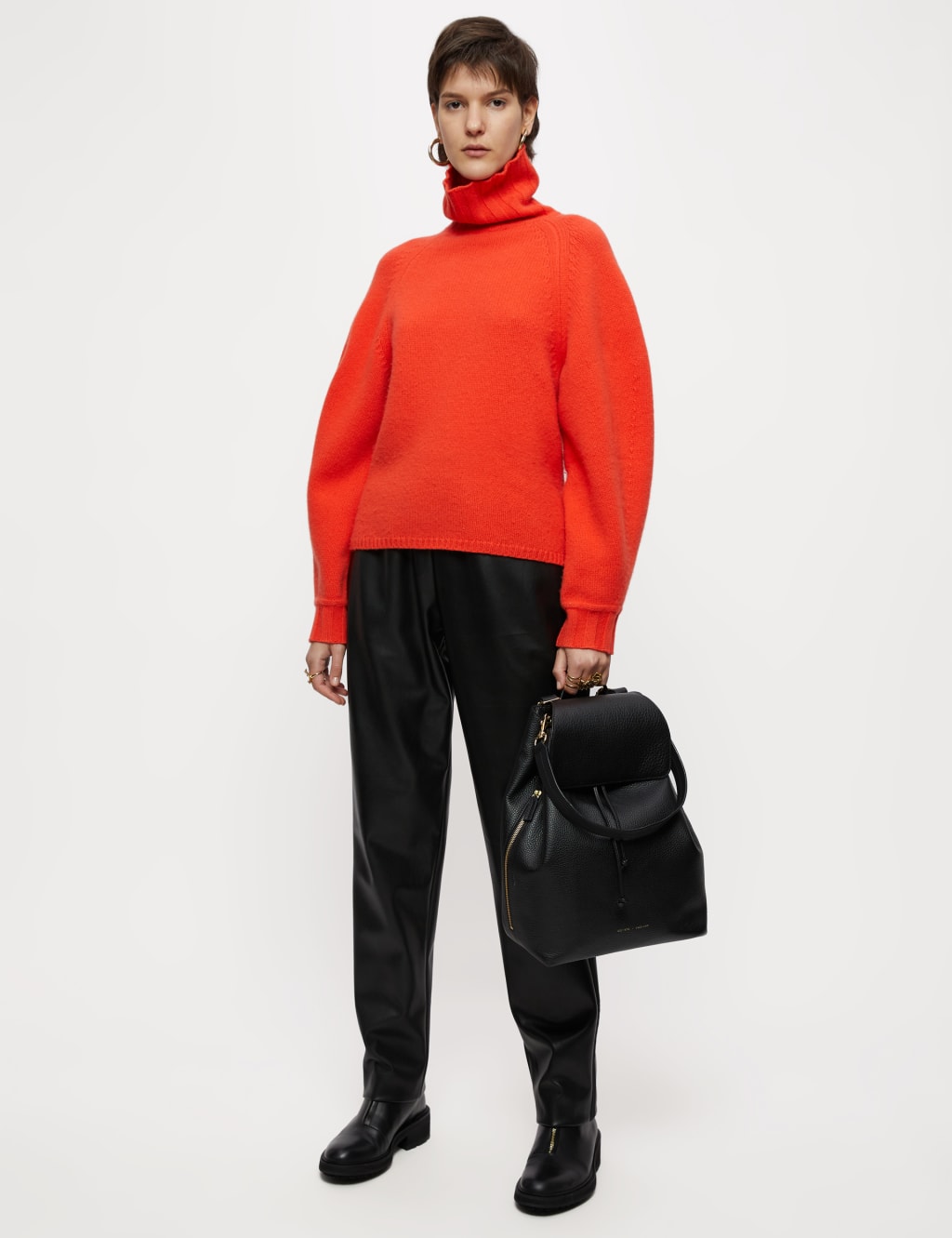 Leather Backpack Jigsaw M&S