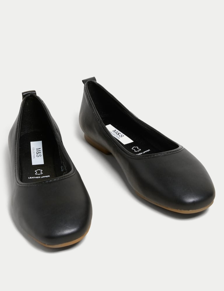 Soft leather ballet pumps clearance uk