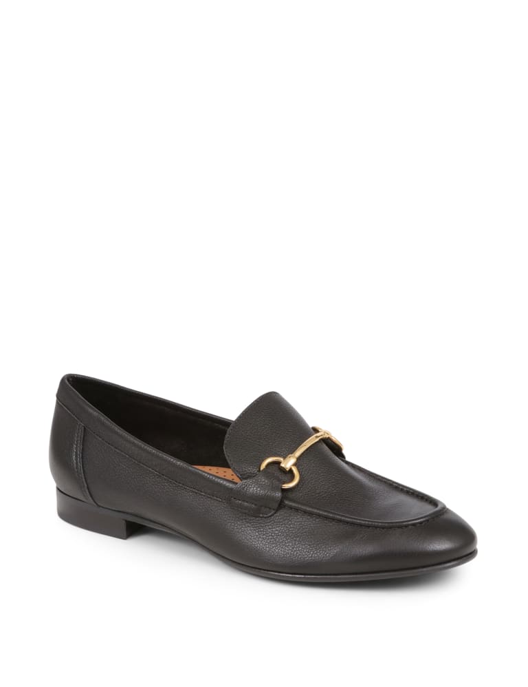 Leather Bar Slip On Loafers Jones Bootmaker M&S
