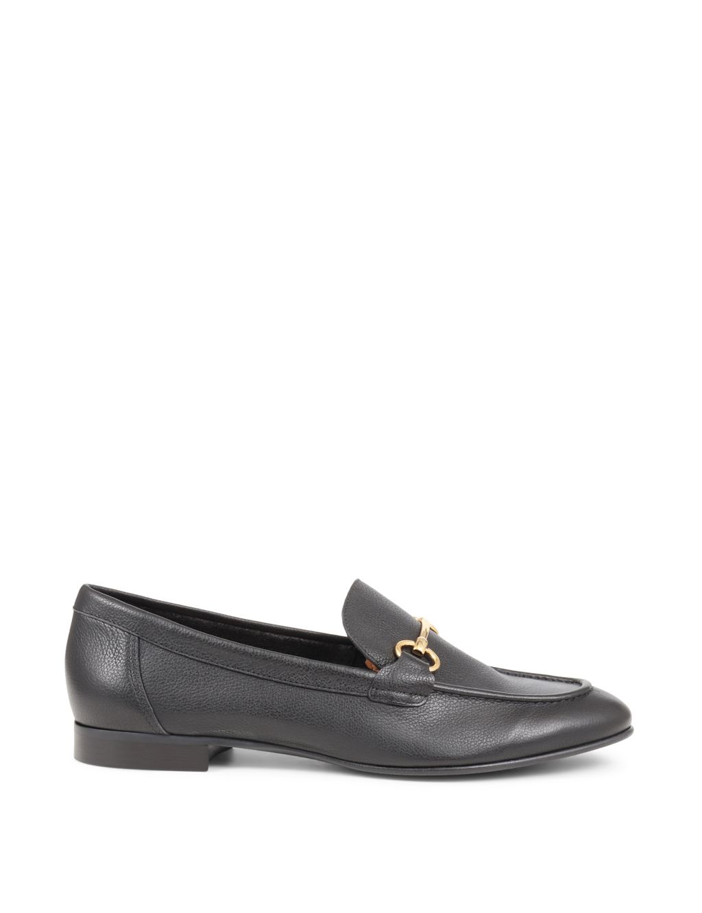 Leather Bar Slip On Loafers 1 of 7