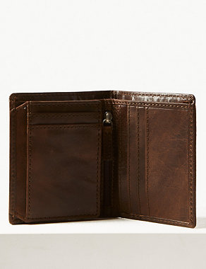 Leather Bi-fold Wallet with Cardsafe™ Image 2 of 5