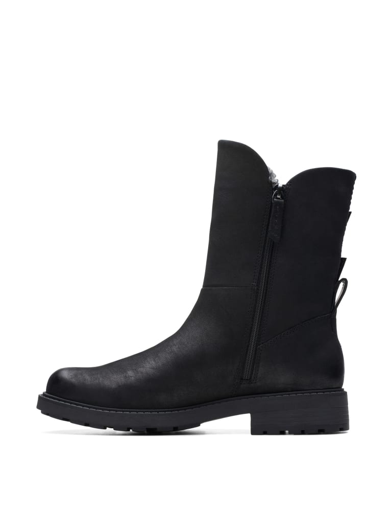 Clarks ladies biker boots hot sale