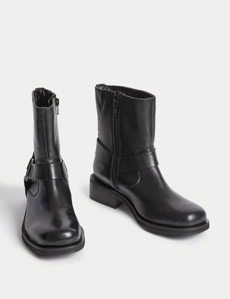 M&s ladies sales biker boots