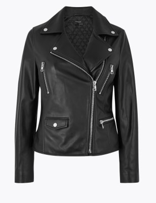 Leather Biker Jacket