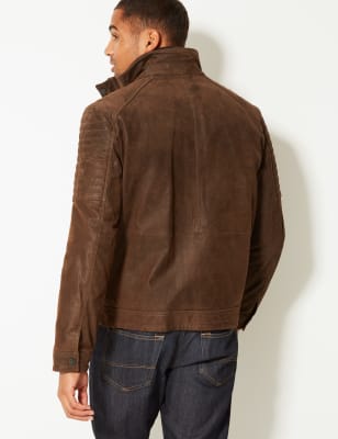 Marks and spencer 2025 mens leather jackets