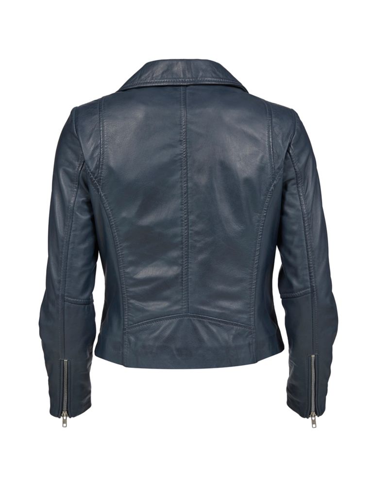 Leather Biker Jacket 3 of 7