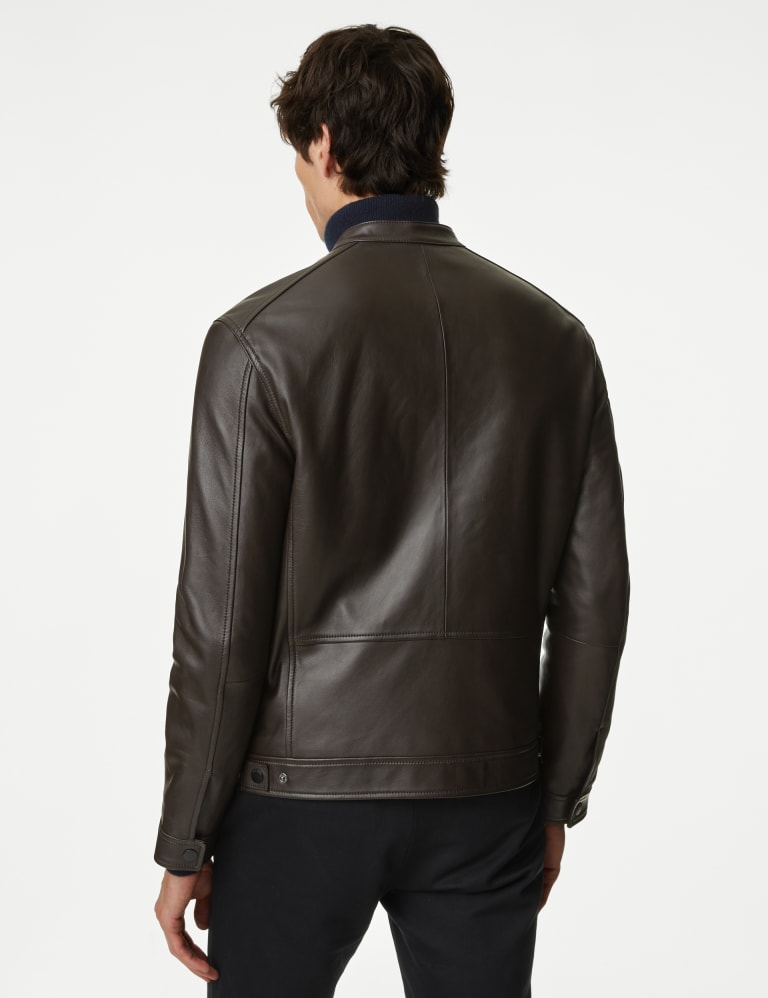 Marks and shop spencer leather jacket