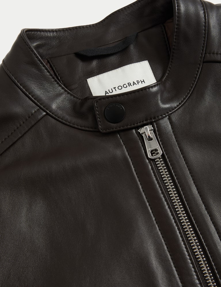 Marks and discount spencer leather jacket