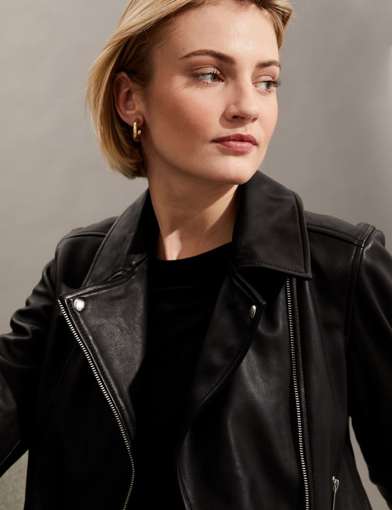 Leather Biker Jacket