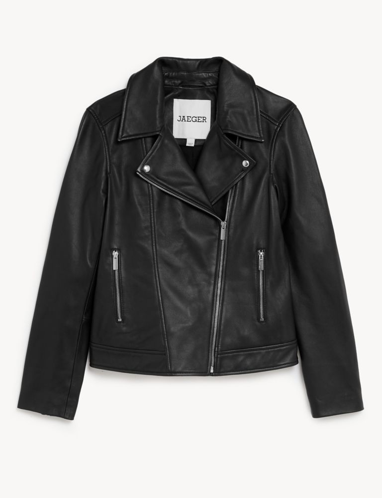 Leather Biker Jacket 3 of 9
