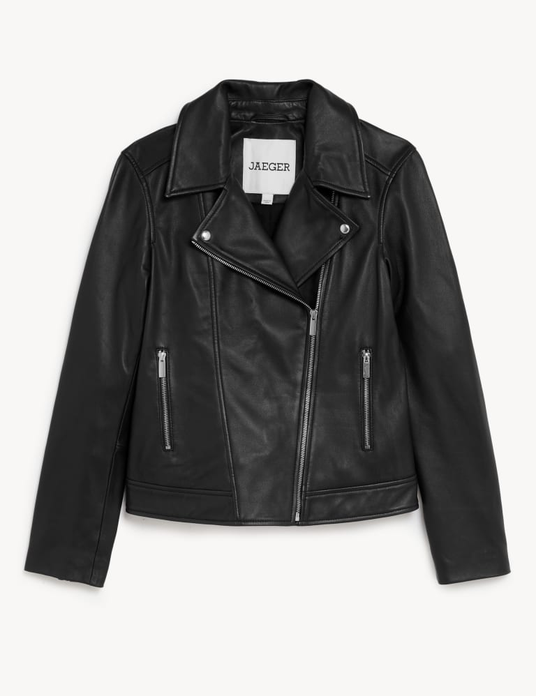 Soft leather biker sale jacket womens