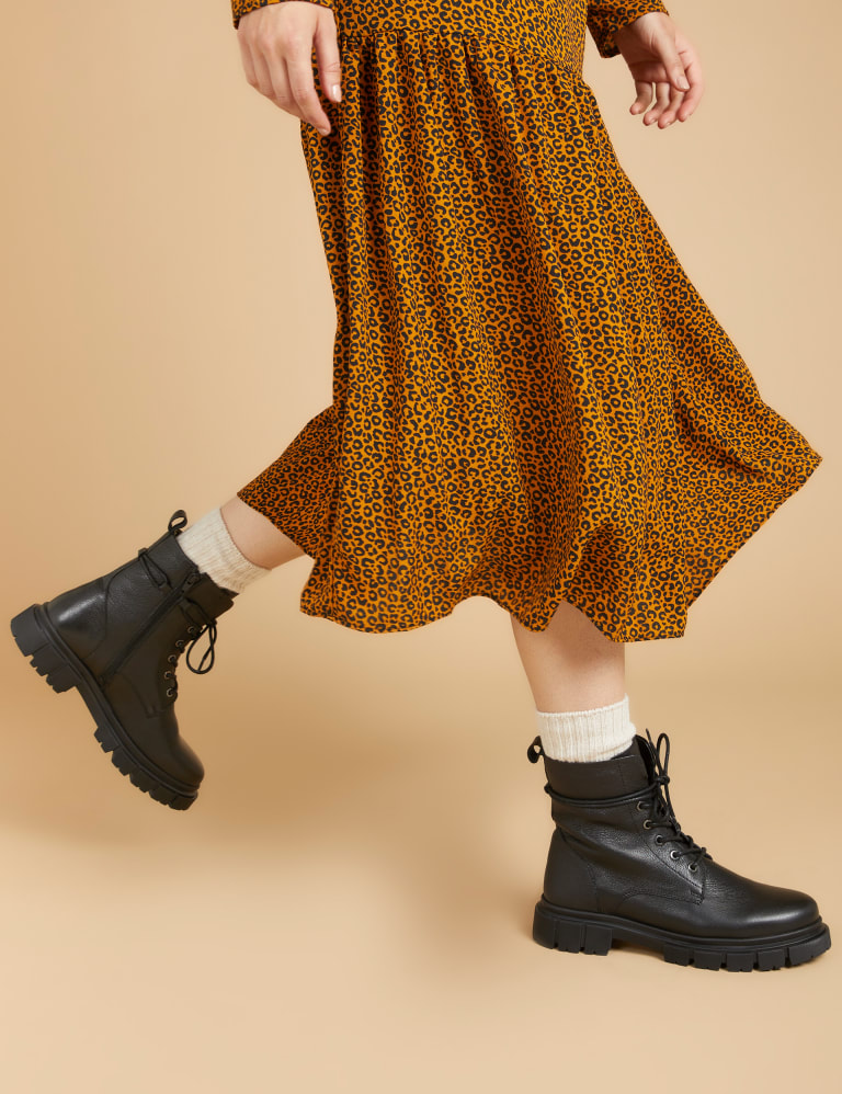 Lace up cleated boots outlet