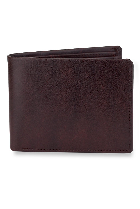 Leather Billfold Wallet Image 1 of 2