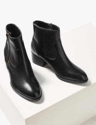 m&s black chelsea boots
