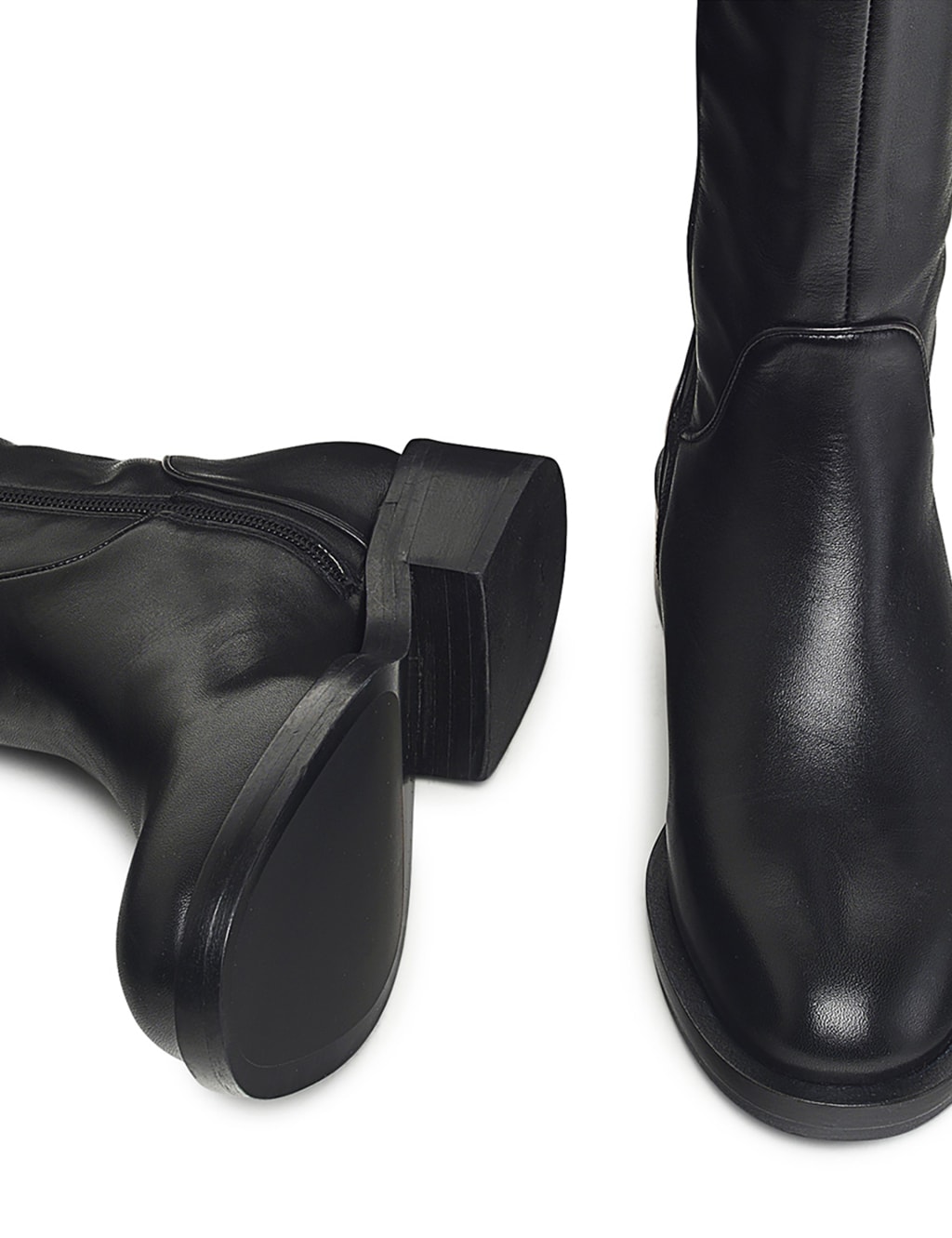Vagabond diane high boots black leather hotsell