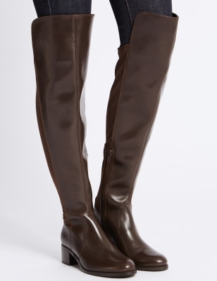 Marks and spencer hotsell over the knee boots