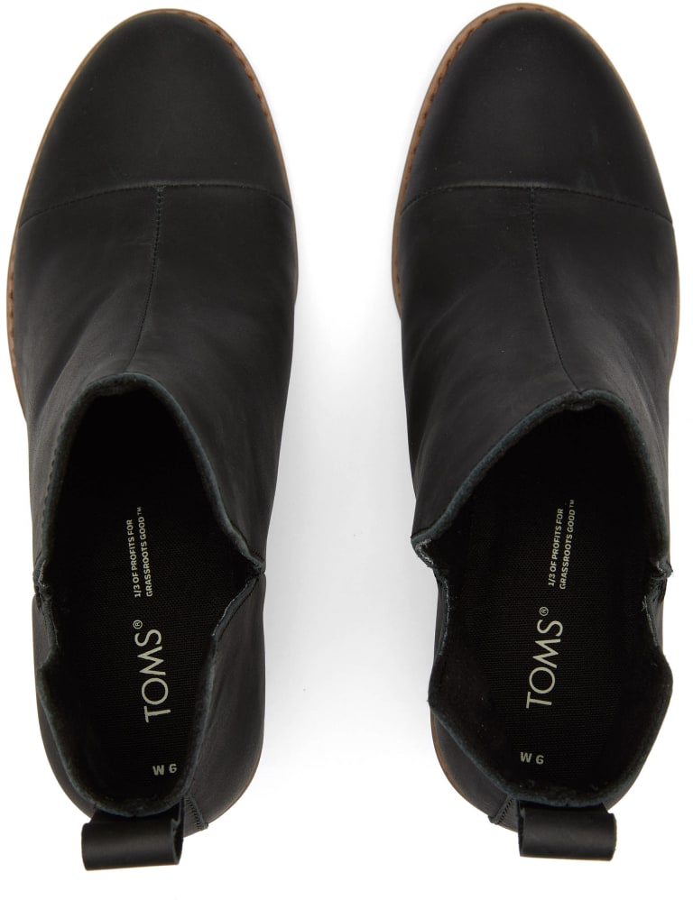 Toms shop black boots