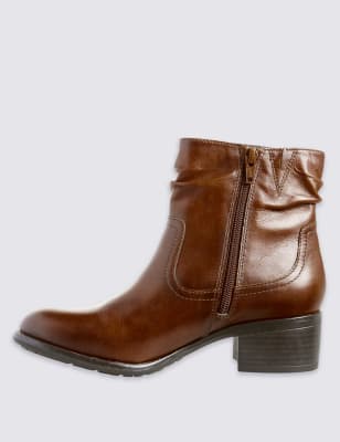 marks and spencer ankle boots footglove