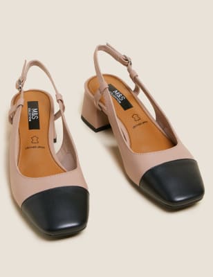 Marks and spencer deals block heel shoes