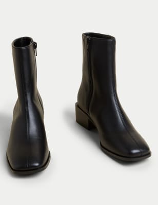 Monty square toe ankle boots store
