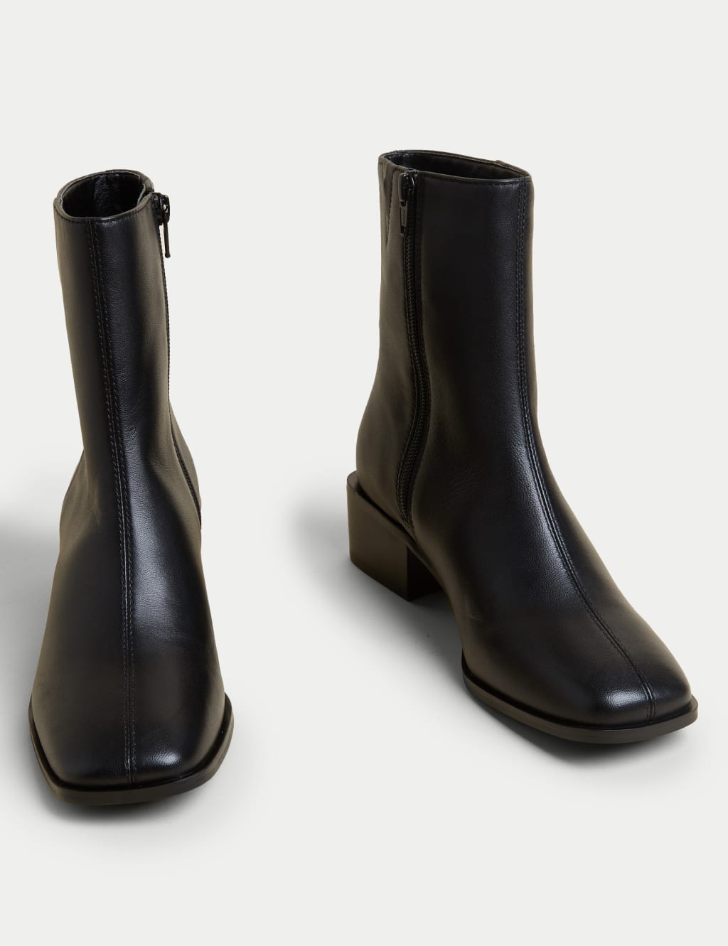 Square toe chelsea boots sale