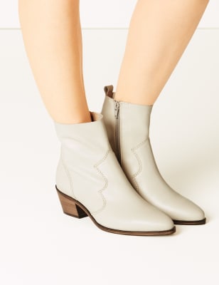 block heel western boots