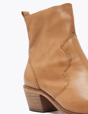 western wedge boots