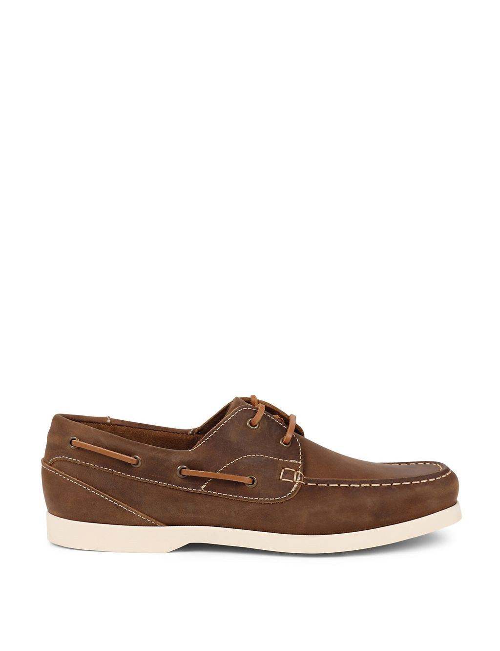 Leather Boat Shoes 1 of 7