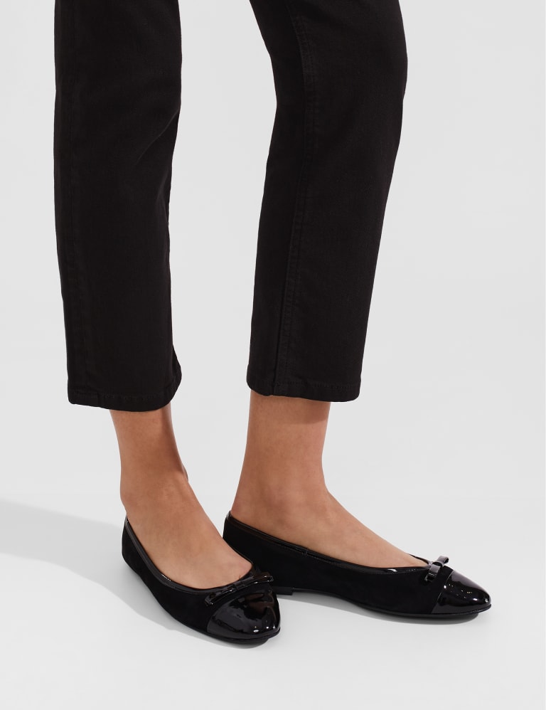 M&s bow ballerina pumps deals